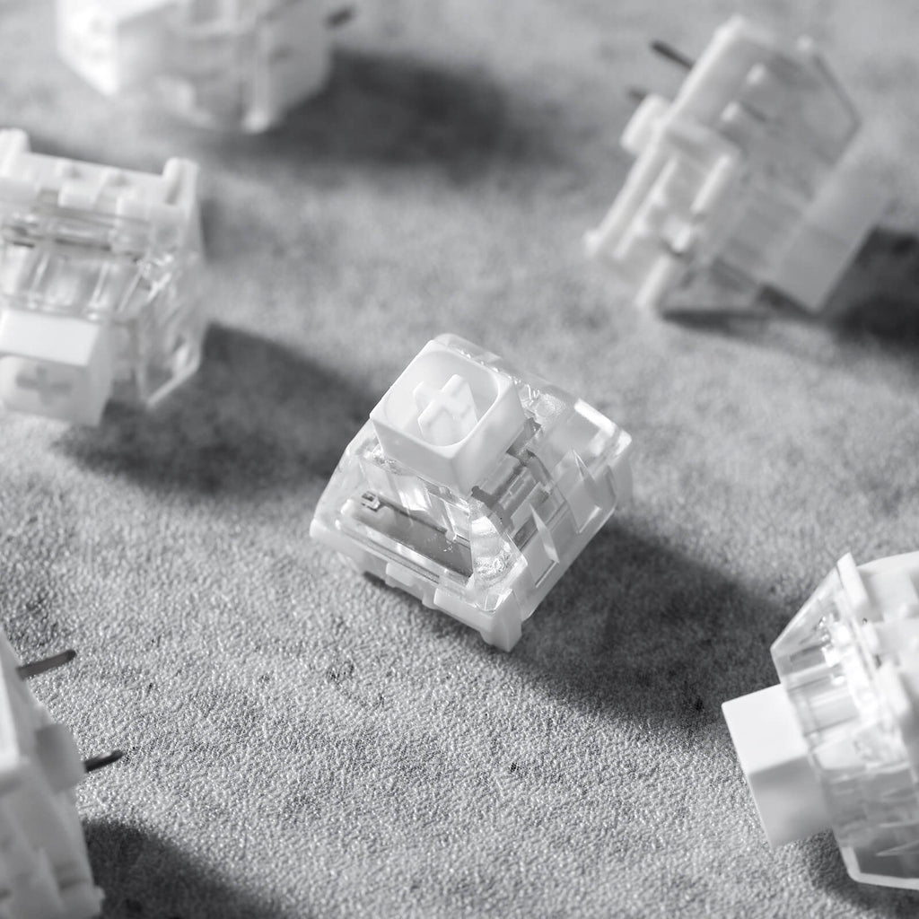 RK x LTC Kailh Switches White for Mechanical Gaming Keyboard DIY (30 Pcs, White)(Ships to US Customers Only)