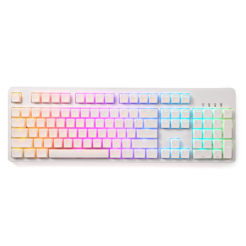 RK x LTC PBT Double Shot 117-Key Pudding Keycaps Set , Translucent XDA Profile for ISO & ANSI Layout 61/68/84/87/98/104 Keys Mechanical Keyboard (Ships to US Customers Only)